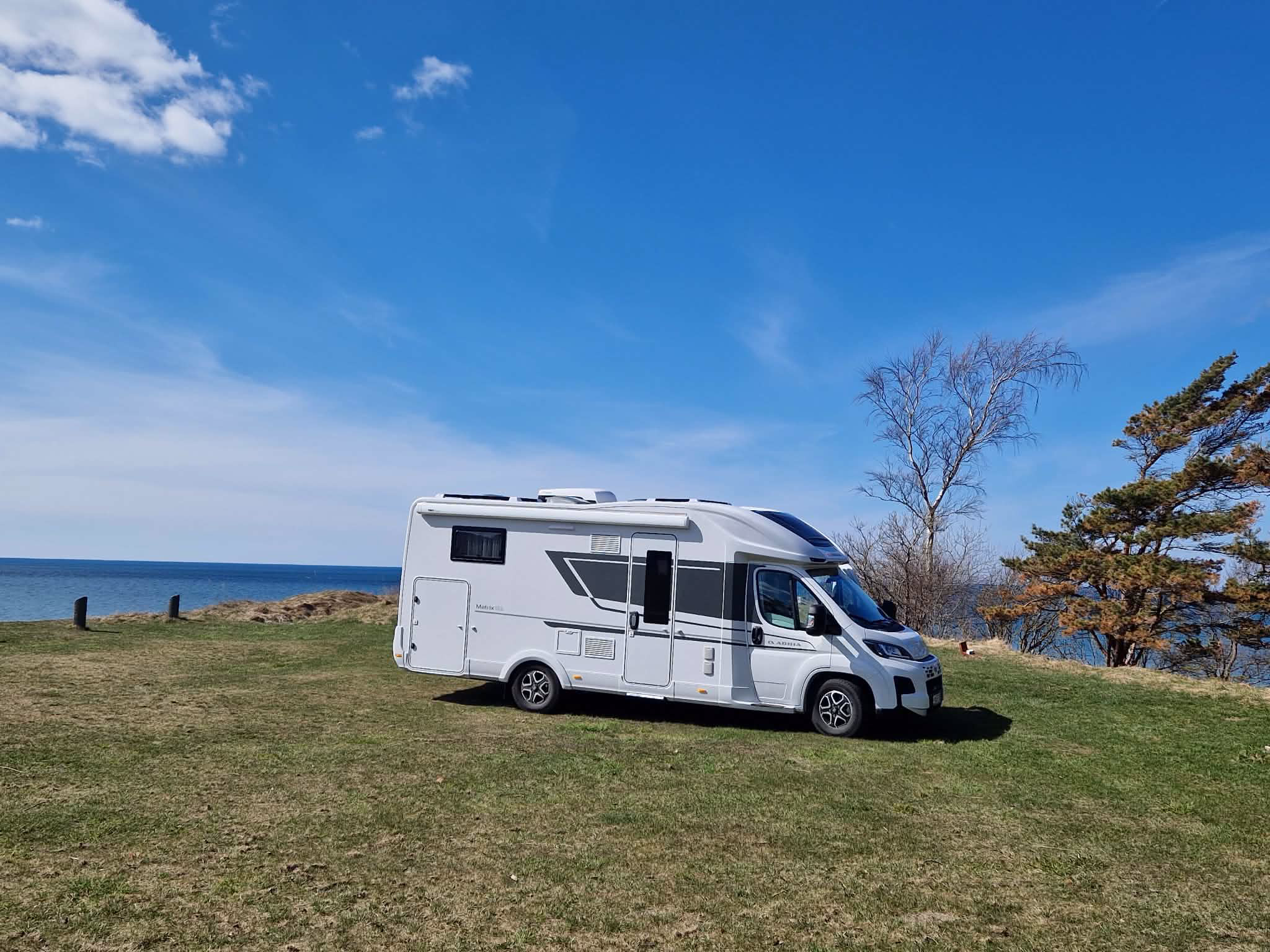 Adria Matrix Axess 650 SL kemperio išorė